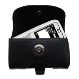 Horizontal Leather Case with Belt Clip/Loop for the LG Rumor