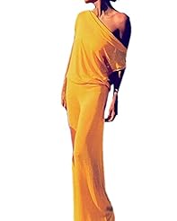 Sexy Stretchy Empire   Waistline One Shoulder Summer Cocktail Floor Length Prom Dress/Party Dress/Maxi Dress 