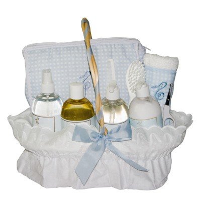 Imagen principal de La Cigüeña del Bebé - Canastilla Cosmética Infantil Basic Azul