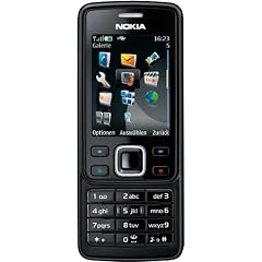 Nokia 6300 black (EDGE, GPRS, Kamera mit 2 MP, Musik-Player, Bluetooth, Organizer) Handy