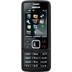 Nokia - 6300 - T�l�phone portable - GSM / EDGE - Ecran 2" - Vid�o / Photo 2 MP / mp3 - FM - Bluetooth - Slot microSD - Noir