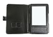Navitech Black Premium Leather Flip Carry Case For The Amazon Kindle Keyboard / 3G & Mini In Car USB Charger