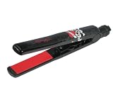 Ed Hardy 10004 Professional Tourmaline Styling Iron, Skull and Cross Bones, 1-Inch
