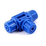 uxcell　空気圧クイック継手　クイックカプラカップリング　エアチューブホース　プラスチック　三方向　6mmx8mm