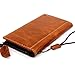 Genuine Real Leather Case for iPhone 6 Plus + Book Wallet Handmade Business 6s Cover