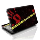 Crime Scene Design Decorative Skin Decal Sticker for HP 2133 Mini-Note PC Netbook Laptop Computer