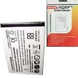 HQRP Replacement Lithium Ion Battery for Creative Zen Micro Mp3 Player plus HQRP Universal Screen Protector