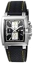 Tommy Hilfiger Men's Black Textured Rubber Strap Watch #1790577