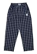 Men`s New York Yankees Crossover Plaid Flannel Pants