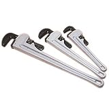 Northern Industrial JUMBO Aluminum Pipe Wrenches - 3-Pc. Set