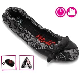 TOU Shoes - Redfoot Nicole Lace Fold up Shoe