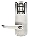 Electronic Lock, Satin Chrome, 12 Button
