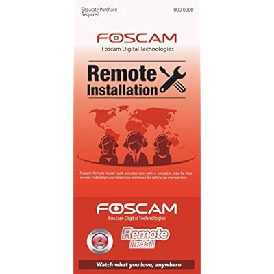 Foscam FI8910E Power Over Ethernet (POE) Pan and Tilt IP/Network Camera and 3.6mm Lens - Black