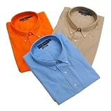 Polo Big & Tall Short Sleeve Solid Poplin Shirt
