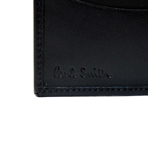 Paul Smith ポールスミス 2つ折財布 ブラック 1033/W139