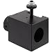 Dorian Tool QITPN-36 Chromium Molybdenum Alloy Steel Quick Change 5C Collet Holder for QITP35N Quadra Indexing Quick Change Tool Post, 4-1/2" Width, 2-3/4" Height