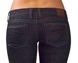Frankie B. - FRANKIE B. Jeans Emboss F Boot Premium Denim Jeans 10 Ultra Lowrise Fall Womens