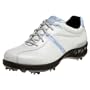 ECCO Women's Ace GTX Golf Shoe,White/Bell/Silver,43 EU (US Women's 12-12.5 M)