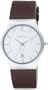 Skagen Men's 233XXLSL Brown Leather Watch