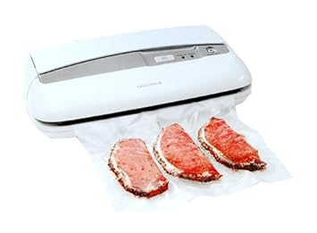 Rival VS220 Seal a Meal Vacuum Food Sealer w/ Built In Roll Storage & Cutter
