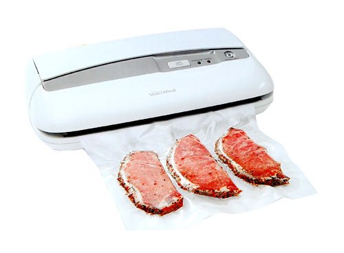 Rival VS220 Seal a Meal Vacuum Food Sealer w/ Built In Roll Storage & Cutter