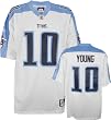 Vince Young White Reebok NFL Premier Tennessee Titans Jersey