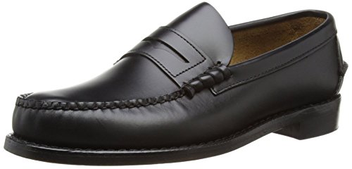 Sebago Men's Classic Loafer,Black,8.5 E US