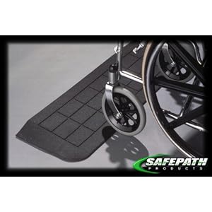 SafePath Products EZ Edge Threshold / Wheelchair Ramp 1\” h x 78 1/2\” w x 9\”