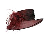 Plaza Suite Brocade Boa Hat