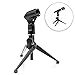 Pyle Desktop Tripod Microphone Stand - Adjustable Height 4.7' to 8.7' Inch High with Heavy Duty Clutch Support Weight 5 Lbs. - Ideal for Recording Podcast or Desktop Application PMKSDT25