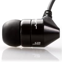 JBuds J2 Premium Hi-Fi Noise-Isolating Earbuds (Onyx Black)