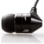 JBuds J2 Premium Hi-Fi Noise-Isolating Earbuds -Onyx Black