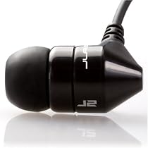 JBuds J2 Premium Hi-FI Noise Isolating Earbuds (Onyx Black)