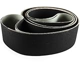4 X 36 Inch 1000 Grit Silicon Carbide Sanding Belts, 3 Pack
