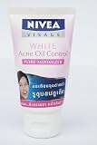 NIVEA VISAGE WHITE ACNE OIL CONTROL PORE MINIMIZER WHITENING FOAM 5 in 1 (50g.)