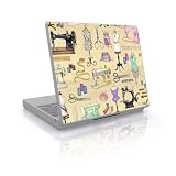 Haberdashery Design Skin Decal Sticker Cover for Laptop Notebook Computer - 15