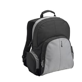 Targus Essential Laptop Backpack - Laptop carrying backpack - grey, black