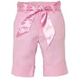 satin sash capris