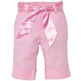 satin sash capris
