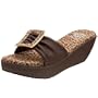 Yellow Box Women's Hailey Sandal,Brown,8 M US