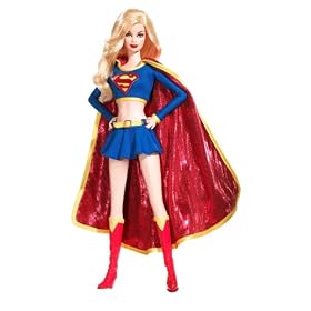 2008 Barbie Collector Doll Silver Label Supergirl Doll by 2008 BARBIE SILVER LABEL SUPER GIRL