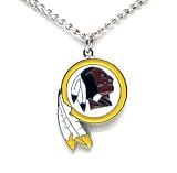 Washington Redskins Logo Pendant Necklace - NFL Football Fan Shop Sports Team Merchandise