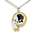 Washington Redskins Logo Pendant Necklace - NFL Football Fan Shop Sports Team Merchandise
