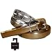 Swanky Thin Metallic Belt by Calvin Klein