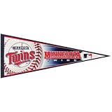 Minnesota Twins - Logo Collage 12 X 30 Pennant MLB Pro Baseball