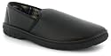 Knights Slippers "Record 2" Mens Full Slipper - Black