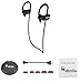 allimity In-Ear Noise Cancelling Hands Free Wireless Earbuds Sweatproof Bluetooth Sports Headphones with Microphone Anti-slip Earhook for Gym, Cycling, Jogging, Biking, Exercise,Workout (Black)