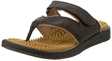 Old Friend Unisex 483143 Islander Massage Double Strap Sandal,Brown,Men's 6 M/Women's 7 M