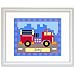 Trains, Planes and Trucks TRUCK White Personalized Print