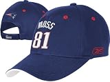 Randy Moss New England Patriots Name and Number Adjustable Hat